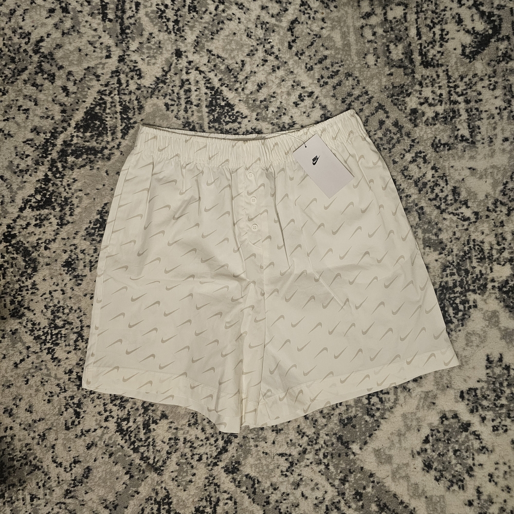 Nike Off-White Patterned Shorts